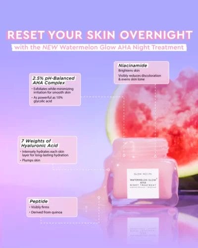 Glow Recipe Watermelon Glow AHA Night Treatment - Image 2