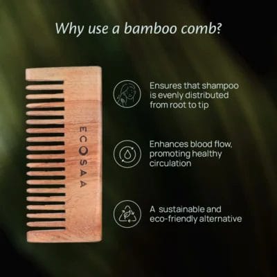 Ecosaa Econature Shampoo Comb - Image 2