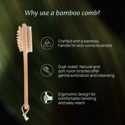 Ecosaa Econature Bath Brush - Image 2