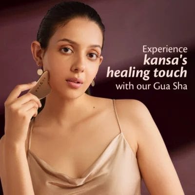 Ecosaa LuxeKansa Carving Stone - Gua Sha Tool for Skin Rejuvenation & Anti-Aging - Image 4