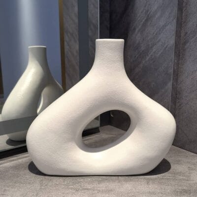 Potique Ceramic Flower Vase Decoration Living Room