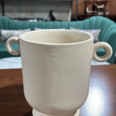 Potique Ceramic Trophy Shape Planter